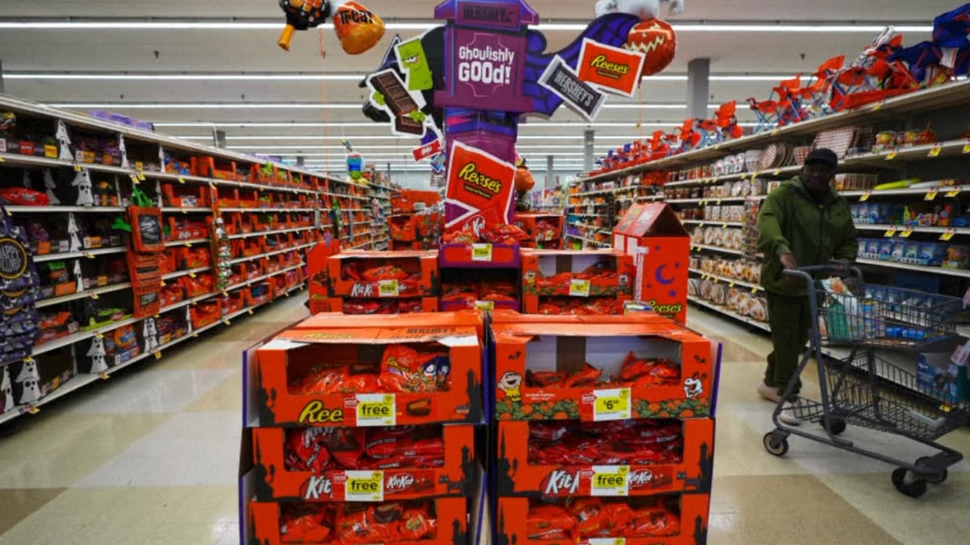 Halloween candy sales off to a slow start