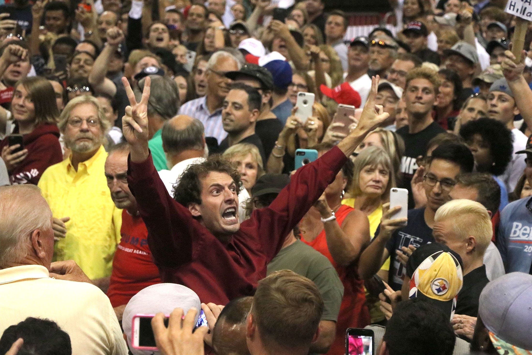 Donald Trump Daytona Beach rally marks his 4th political career visit