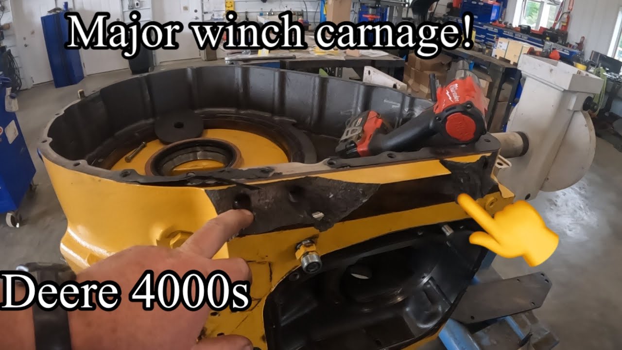Major mistakes repairing a winch 😱