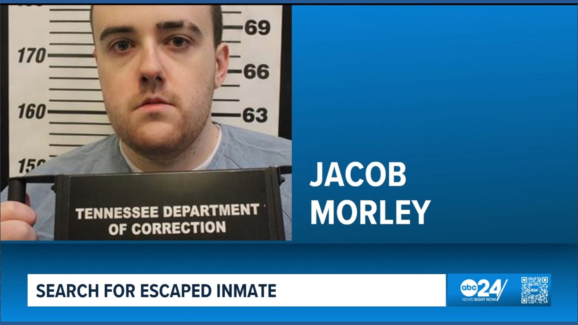 ABC24 news update | Search for escaped inmate