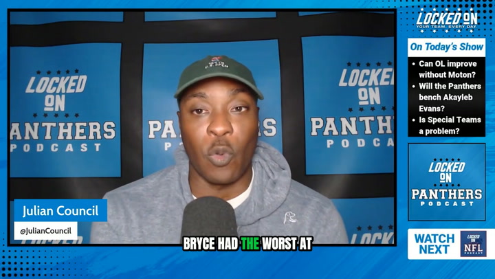 Bryce Young just logged his second-worst Panthers performance