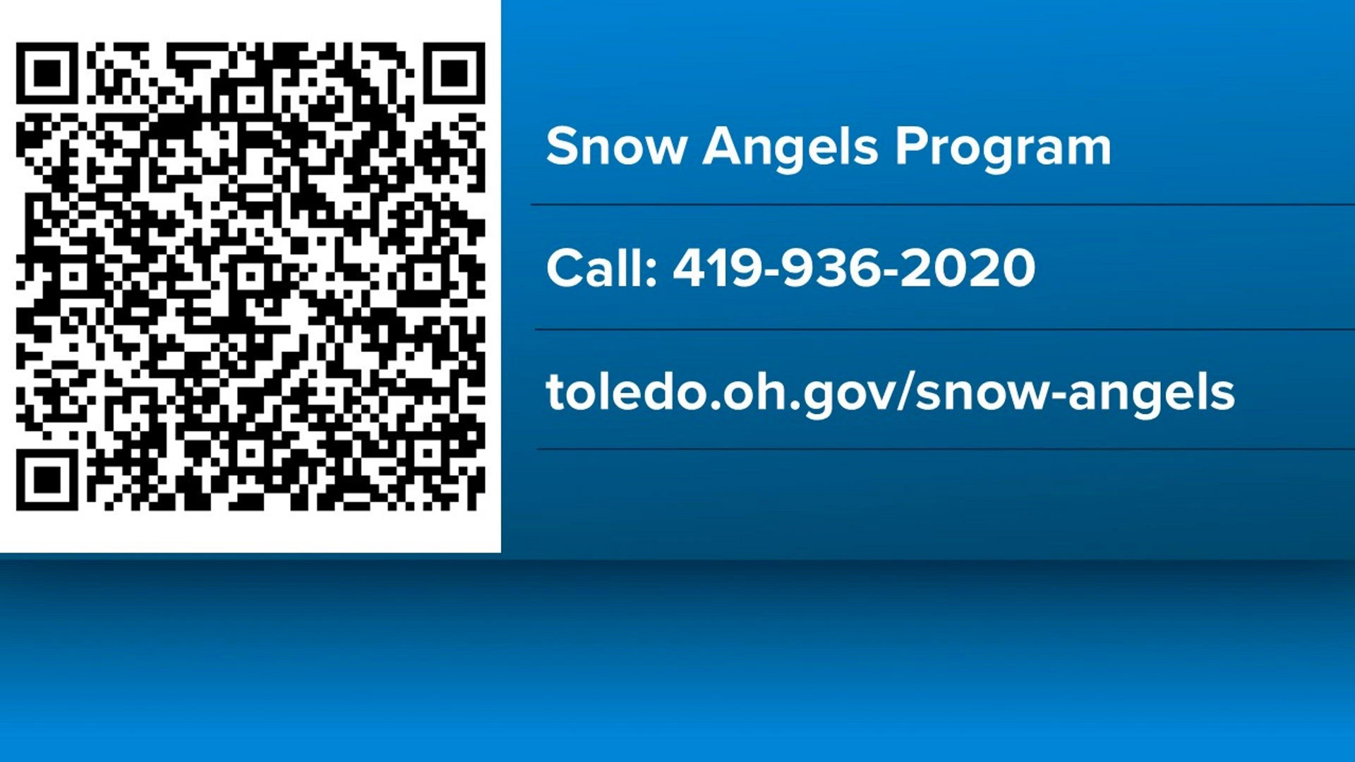 Registration now open for city of Toledo's Snow Angels program: How to ...