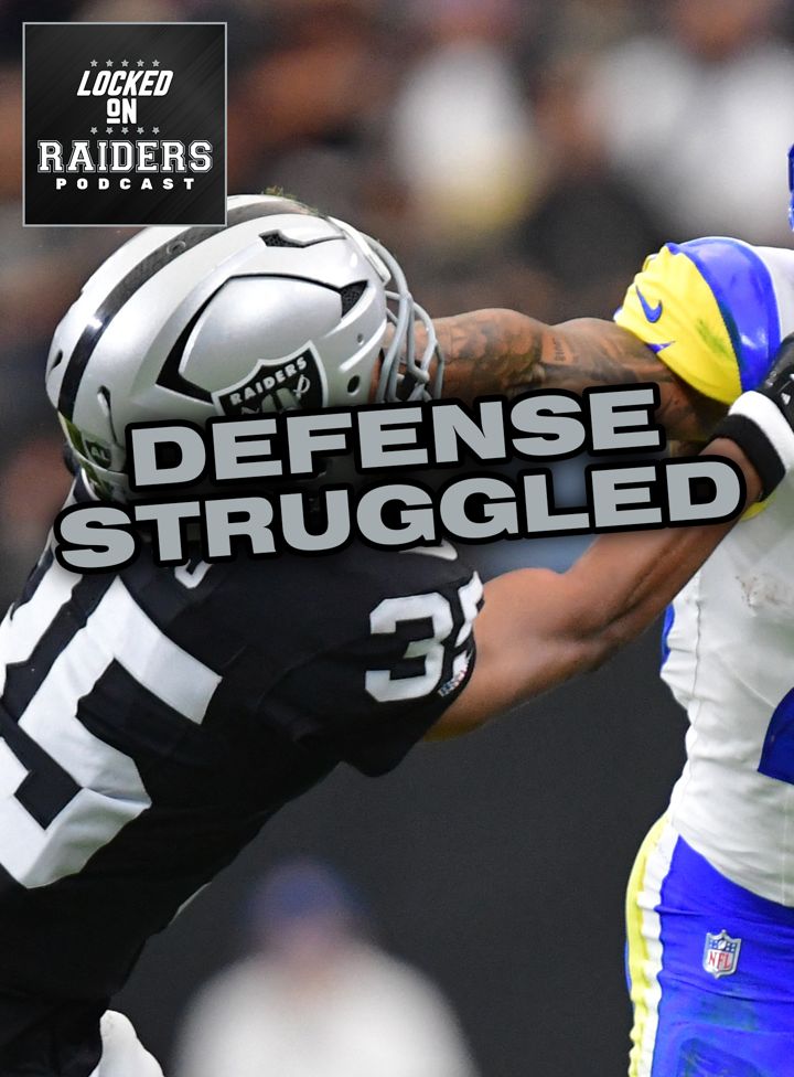 Raiders - The Raiders defense struggled against the Rams 🚨