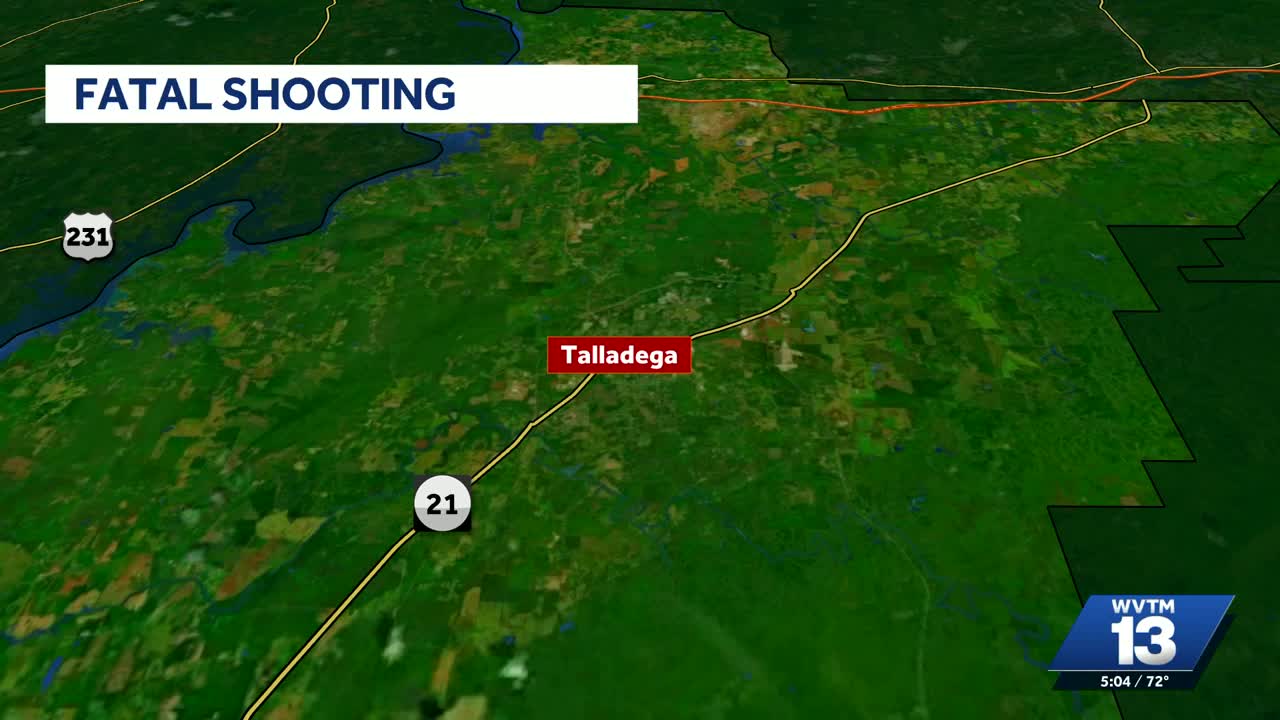 Coroner identifies victim of fatal Talladega shooting