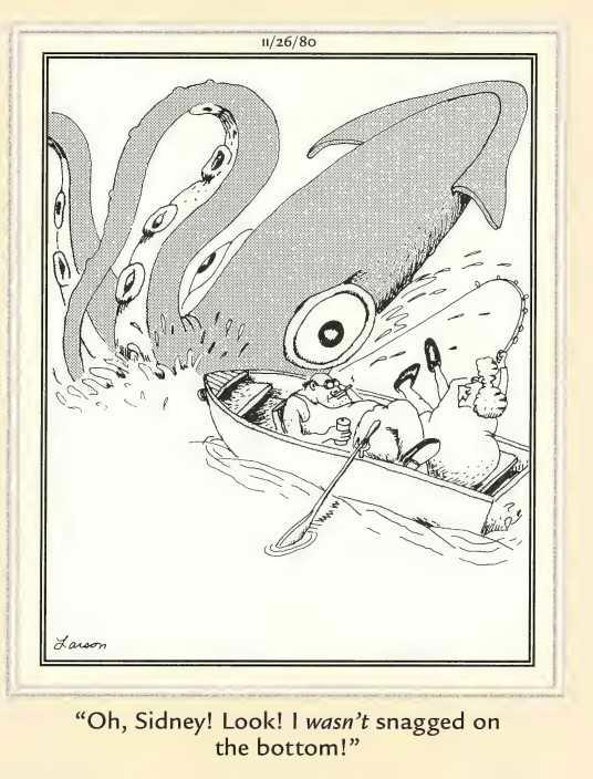 10 hilarious Far Side comics from 1980 about people who are totally doomed