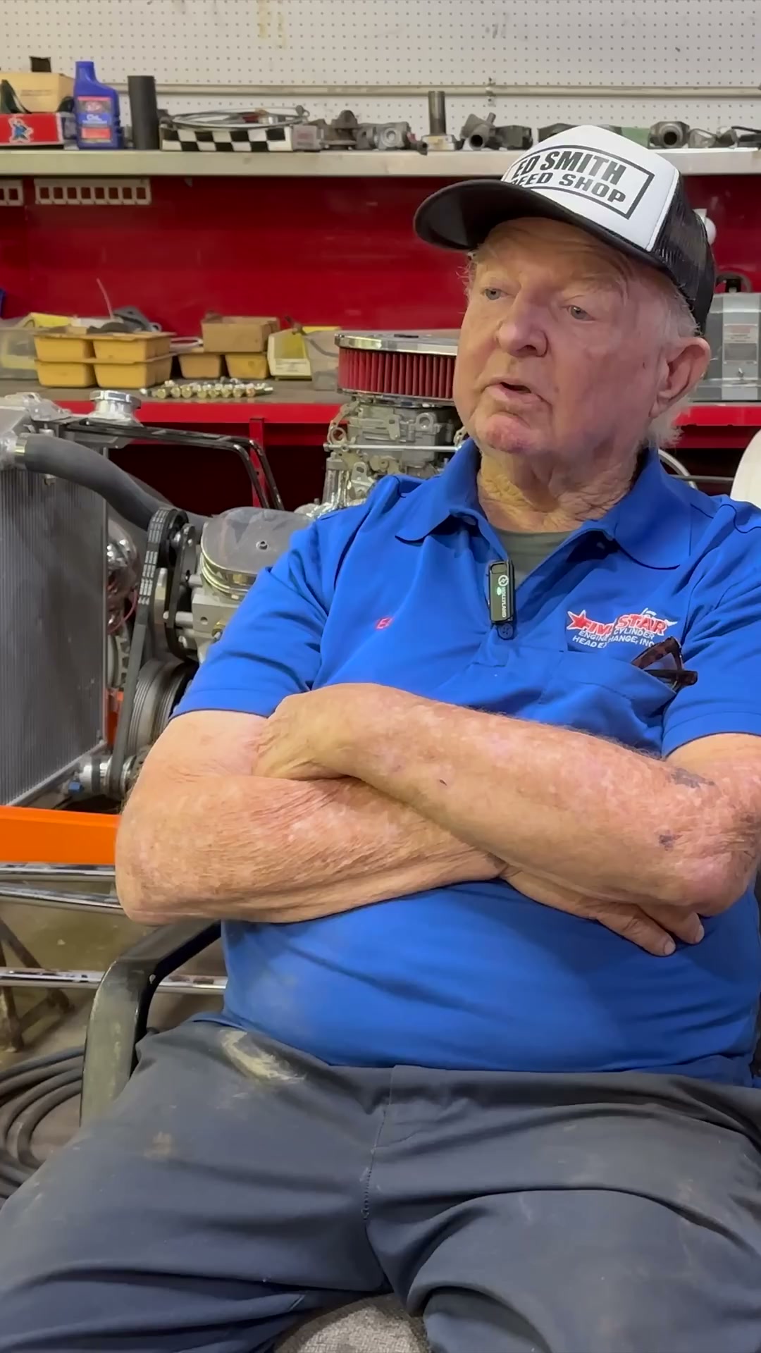 The mystery gray engine that turned out to be a legendary Chevy 409