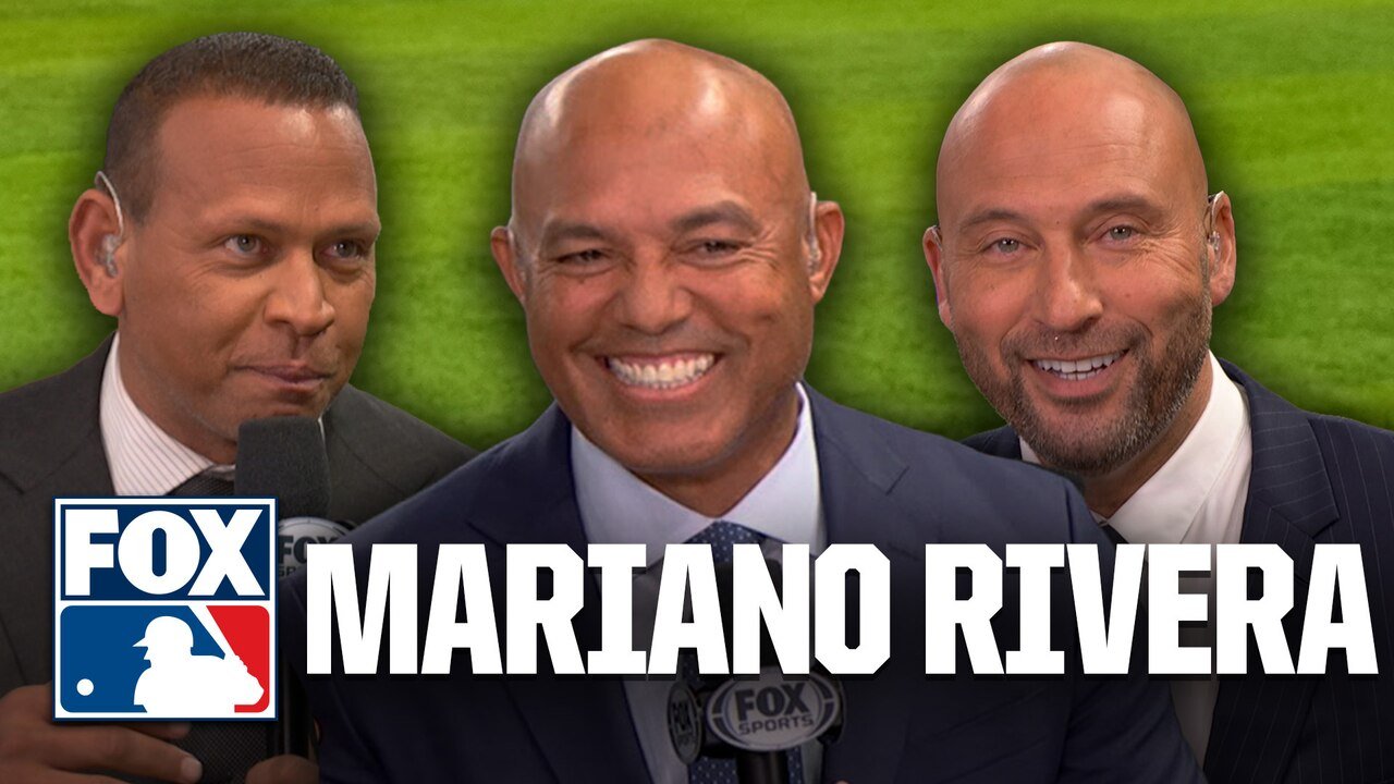 Yankees legends reunite! Mariano Rivera joins Derek Jeter & A-Rod ...