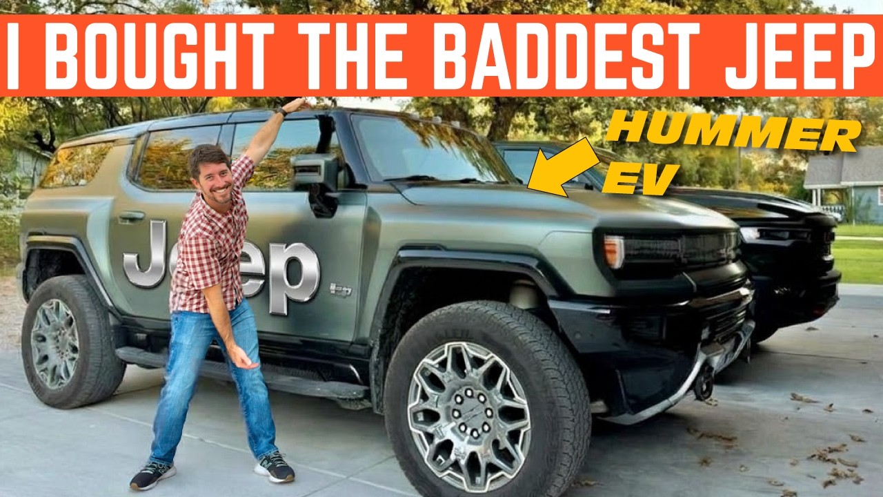 I bought the biggest/baddest Jeep ever made (Hummer EV)