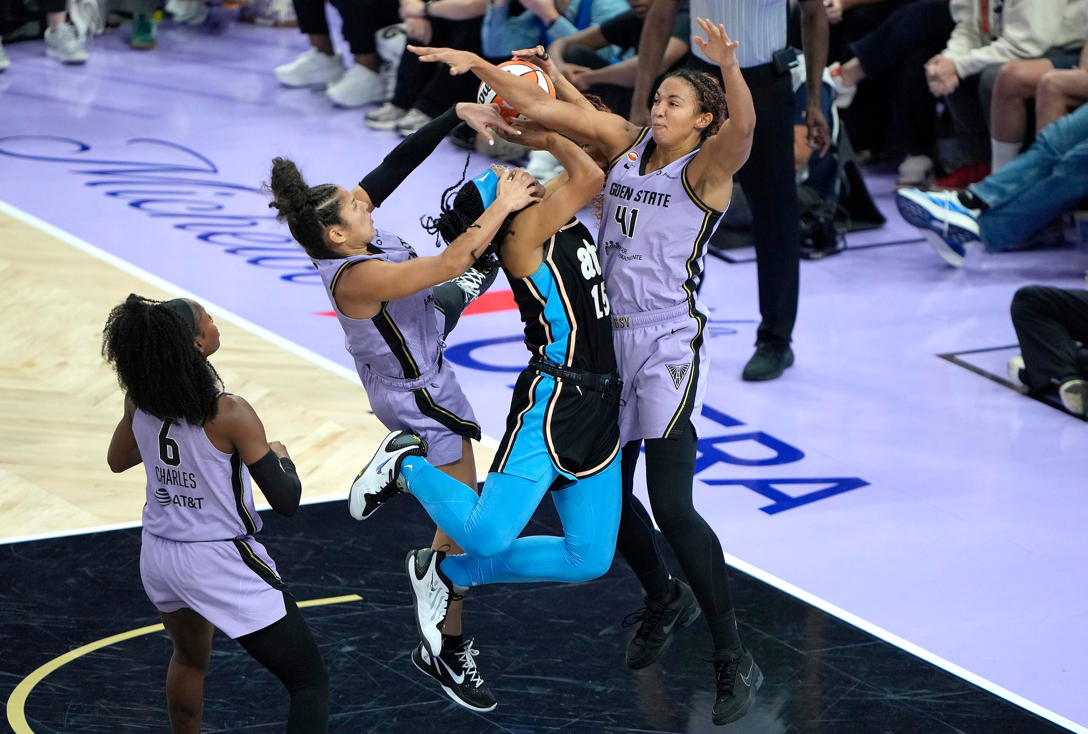 Valkyries display dominant defense, take 3-2 lead in WNBA Finals