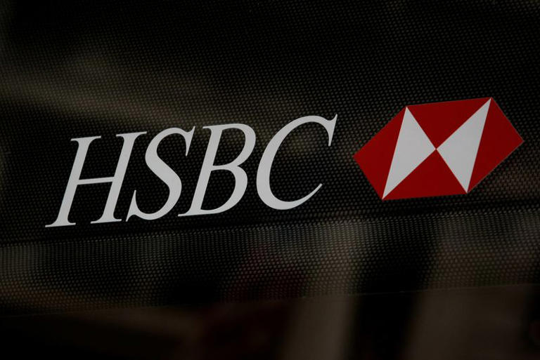 HSBC's third-quarter revenue misses estimates, shares slide