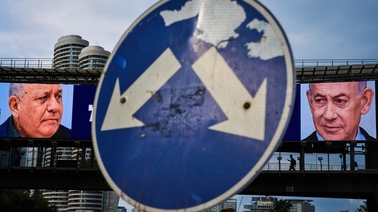 Stage set for high-stakes Israel election: Benjamin Netanyahu, Gadi ...