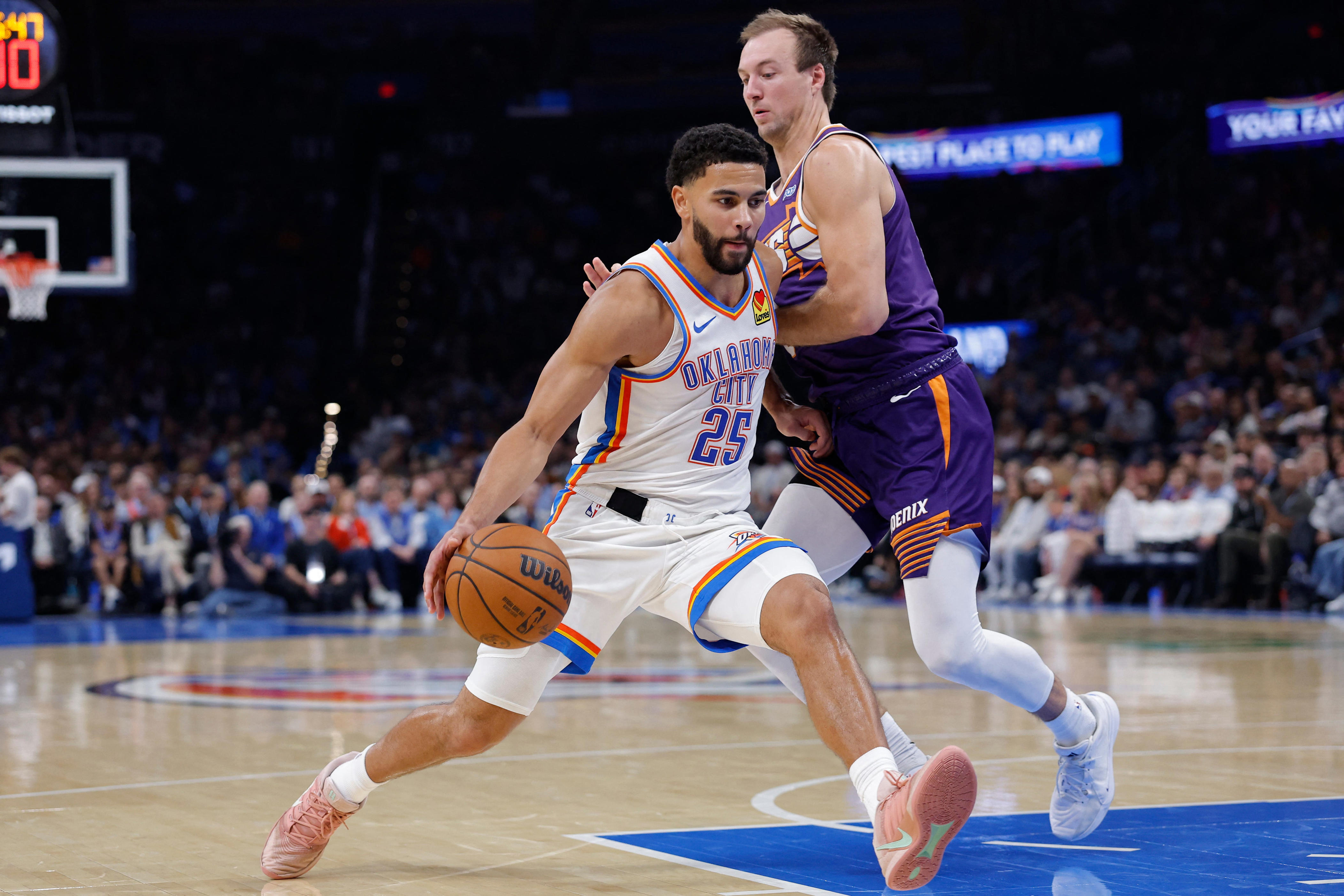 Photos: Best images from Thunder's 125-114 win over Suns