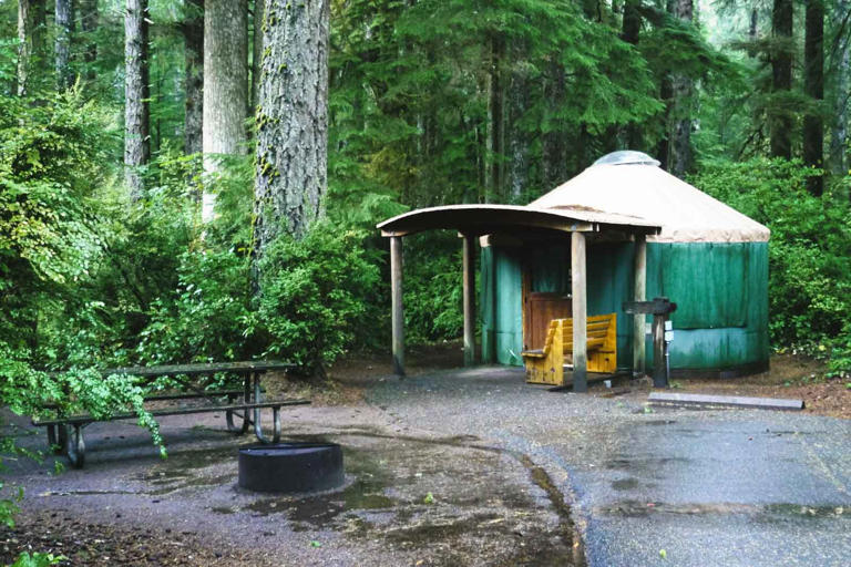 Three West Coast state-park stays that put a heater and a locking door ...