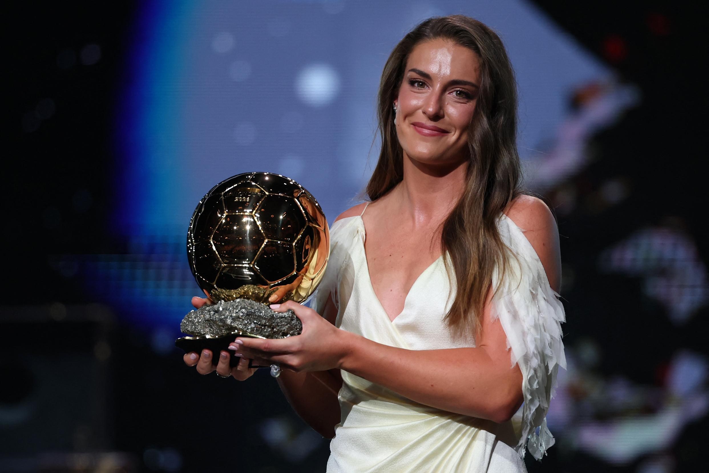 Alexia Putellas wins 2026 Women's Ballon d'Or as Barcelona Femeni named best team