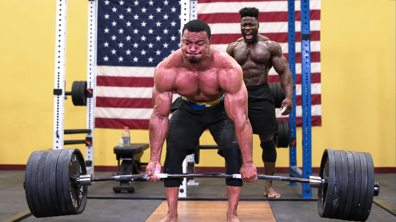 Deadlifts with Ndo Champ