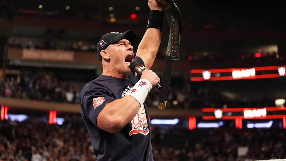 Almost one year post-retirement, John Cena makes his way back to Raw