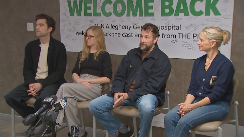 The Pitt stars return to Allegheny General Hospital for season 3 filming