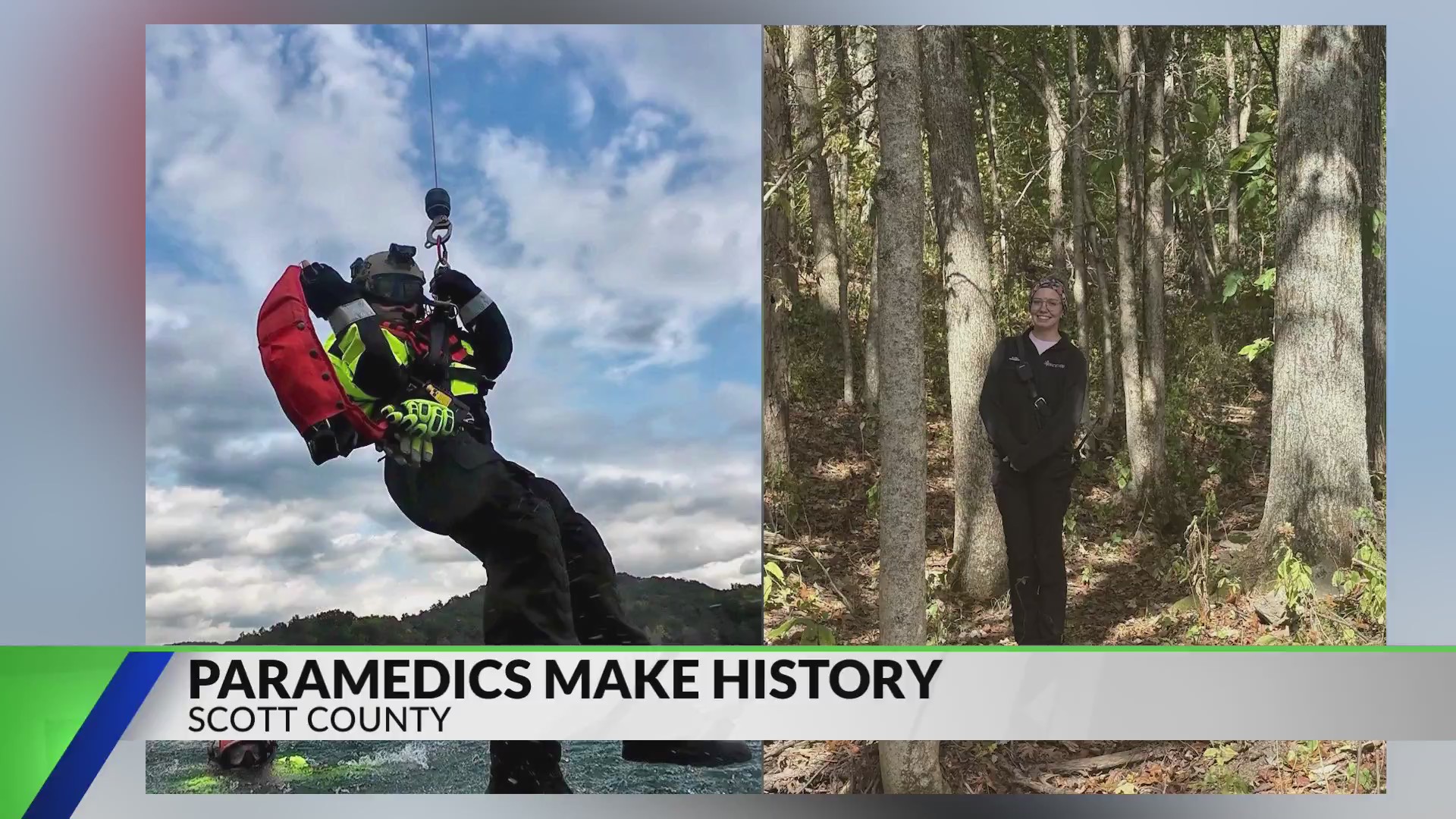 Scott County EMS female paramedics make history with wilderness ...