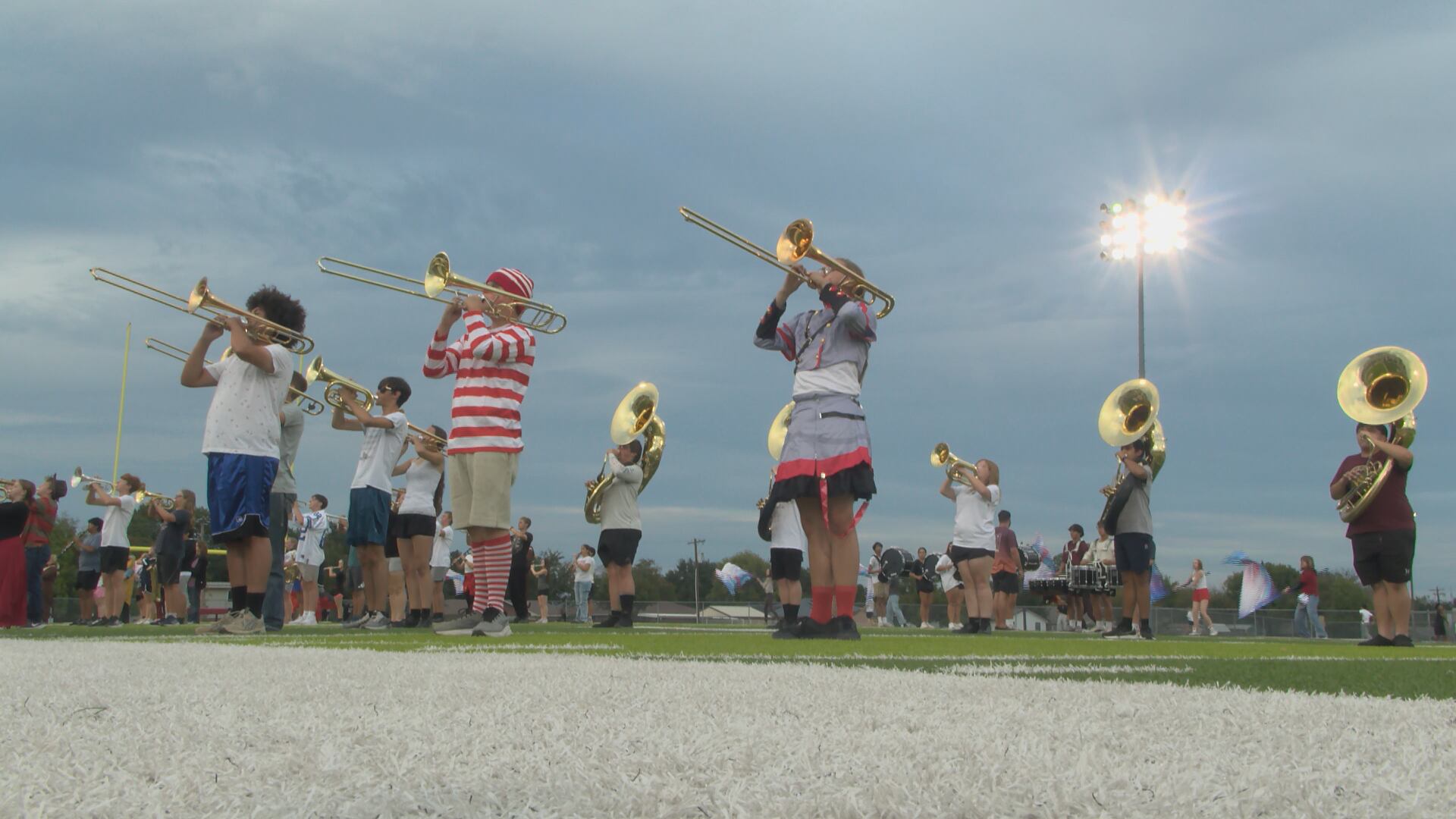 Three Grayson County bands advance to state marching contest