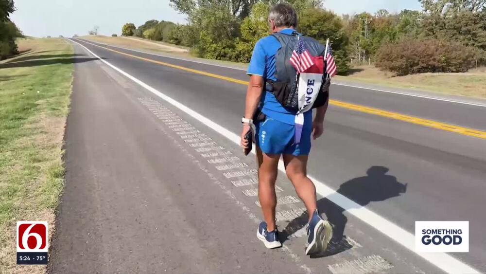Frenchman walking Route 66 from Chicago to Los Angeles in 90 days