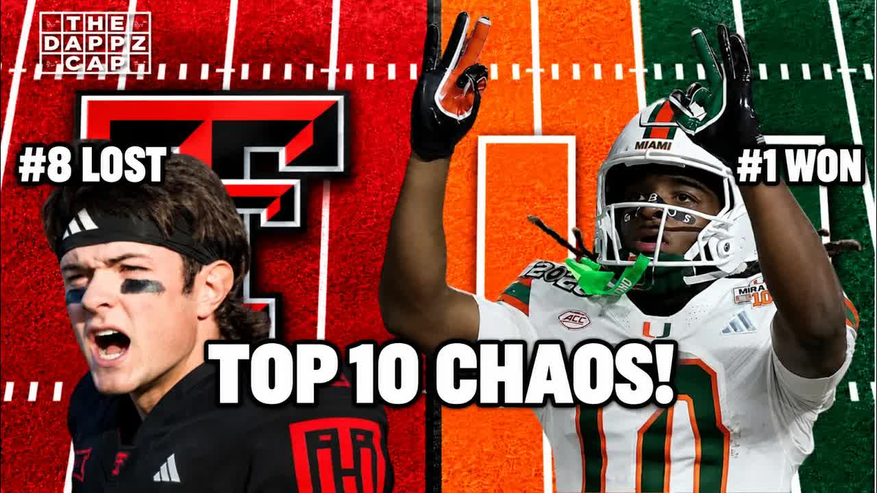 No. 2 BYU lost… No. 8 Texas Tech lost… Is college football chaos!
