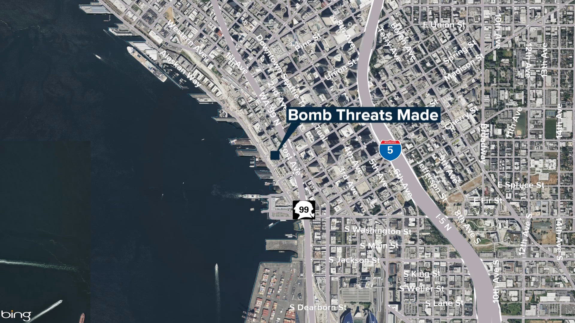 Man accused of bomb threat to downtown Seattle Starbucks pleads not guilty