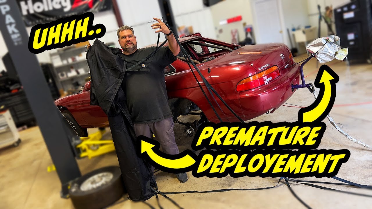 Don't do this with your drag car. 1,000HP Lexus drag race build major ...