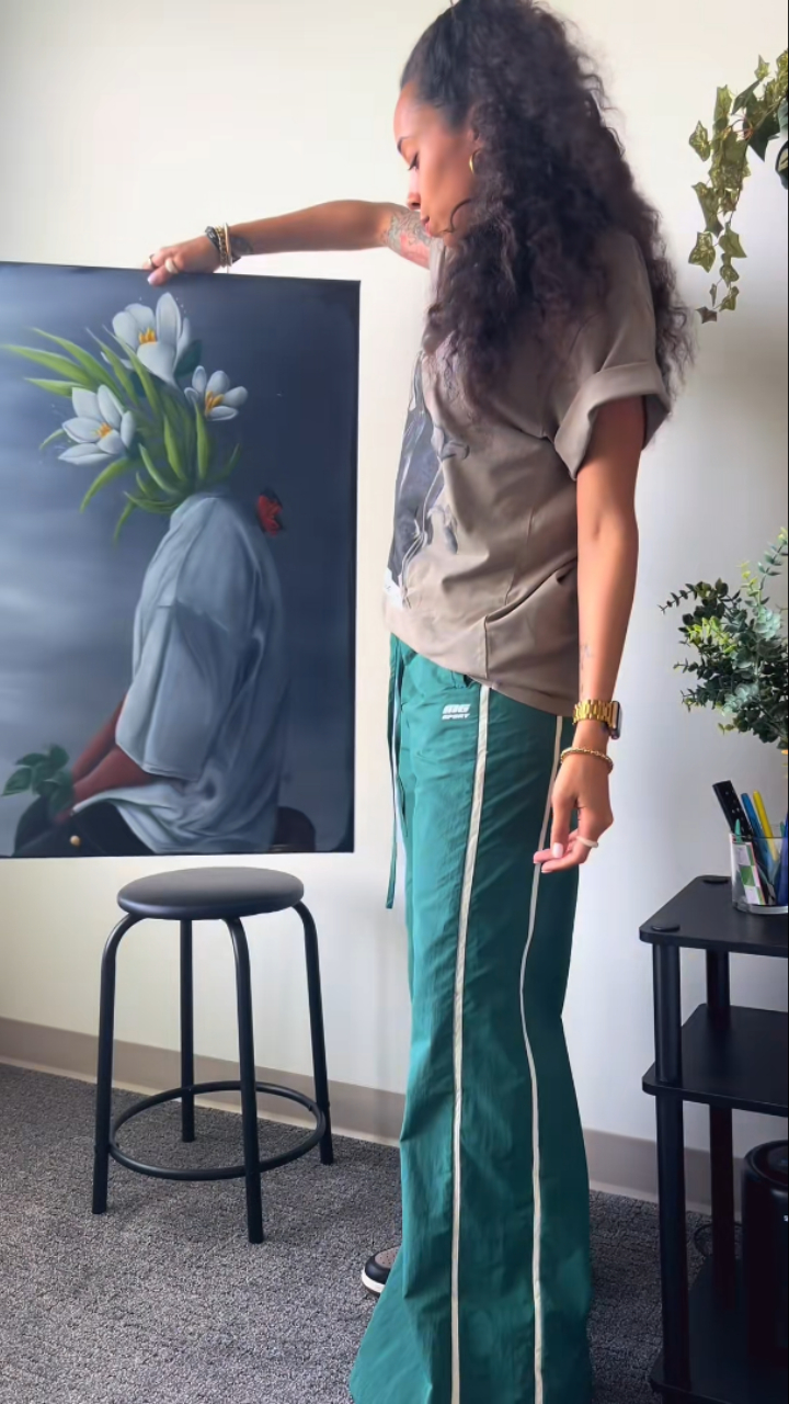 Complete oil painting technique demonstration