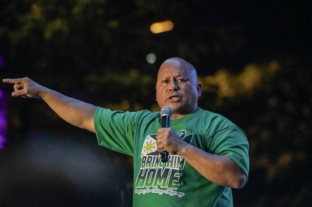 Dela Rosa needs help, not persecution, wife tells powerful few