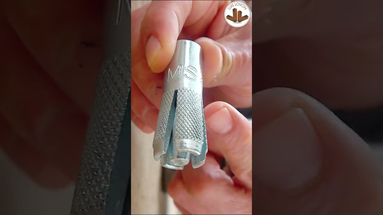 Tarugo de metal expandible: anclaje muy fuerte #tarugo #diy #tips ...