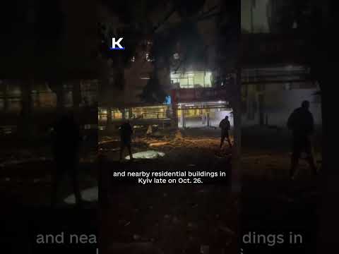 Russian ballistic missiles strike university campus in Kyiv