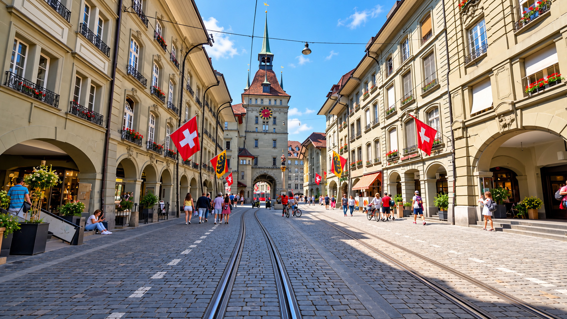 How did Bern preserve its medieval city character?