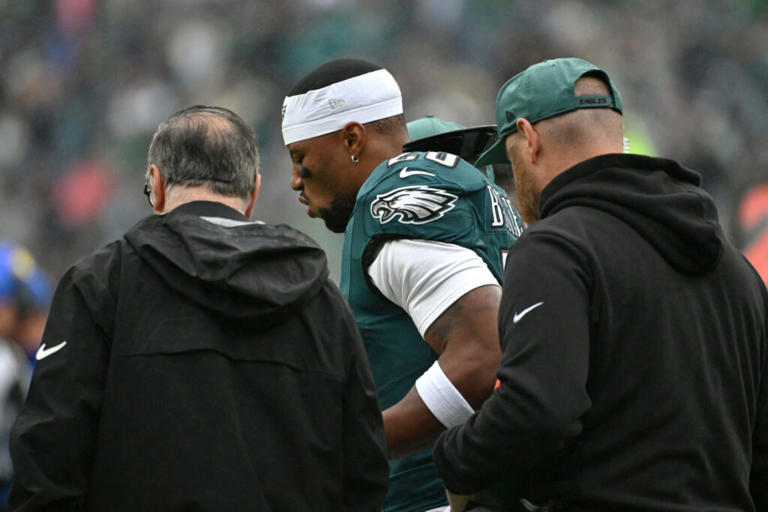 Saquon Barkley injury update: Latest news on Eagles RB’s status in Week ...