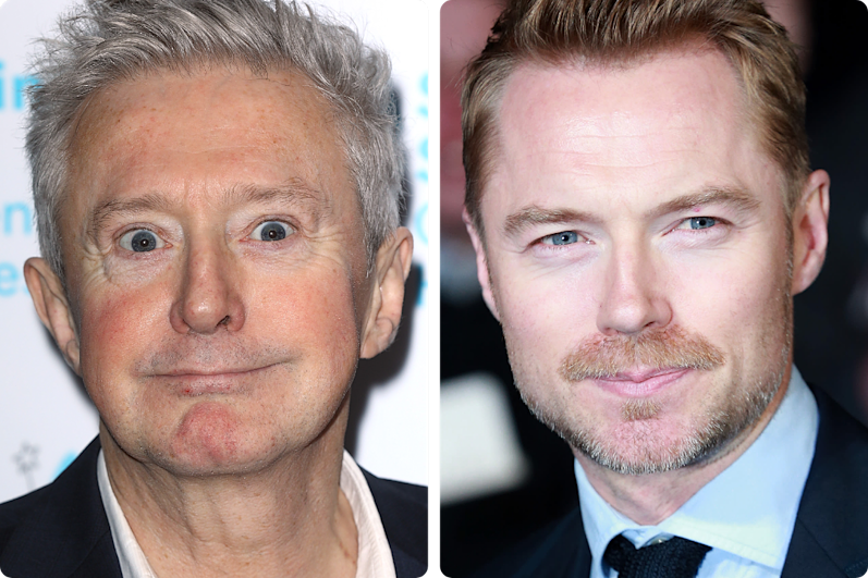 Louis Walsh reignites feud with Ronan Keating 17 years after brutal ...