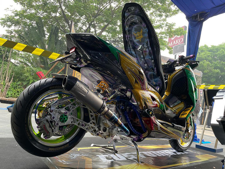 CustoMAXi 2026 seri Pekanbaru, motor spek turing berani tampil