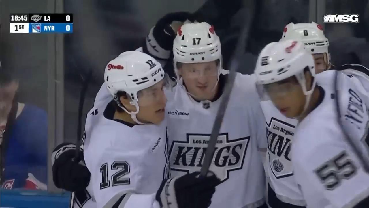 Kings beat Rangers 6-3 as Doughty scores goal and adds two assists