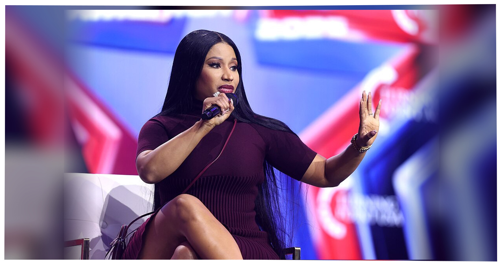 Nicki Minaj tells Trump she’ll back him forever and ever at Michigan rally