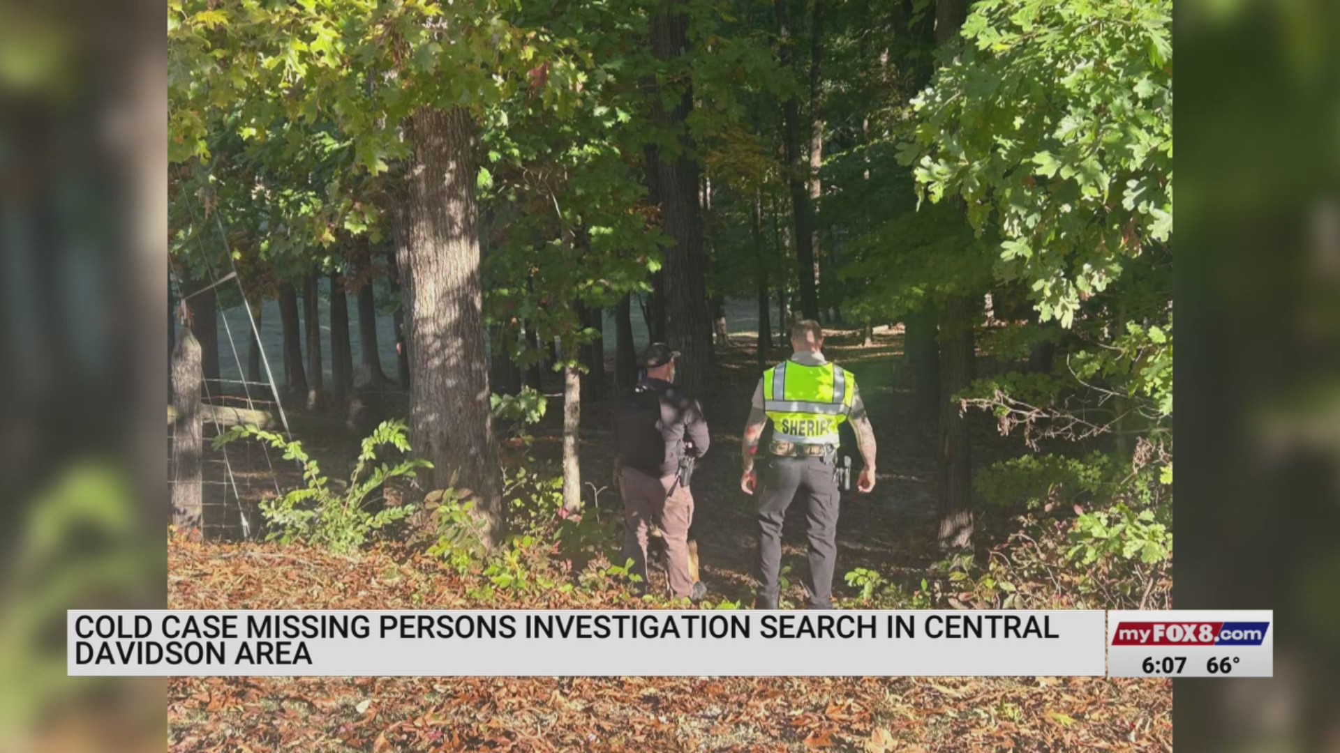 Davidson County cold case missing person search: Beck's Church Road in ...