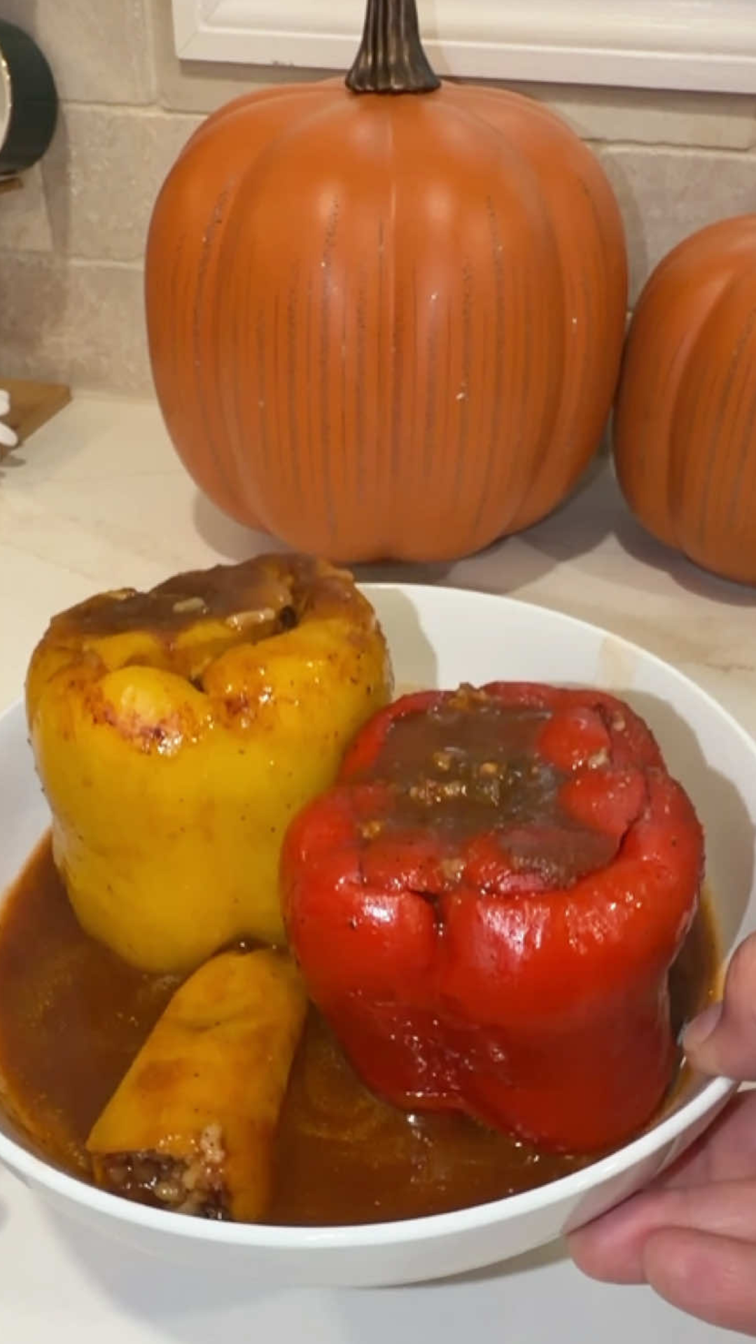 Easy stuffed peppers recipe for a homemade meal