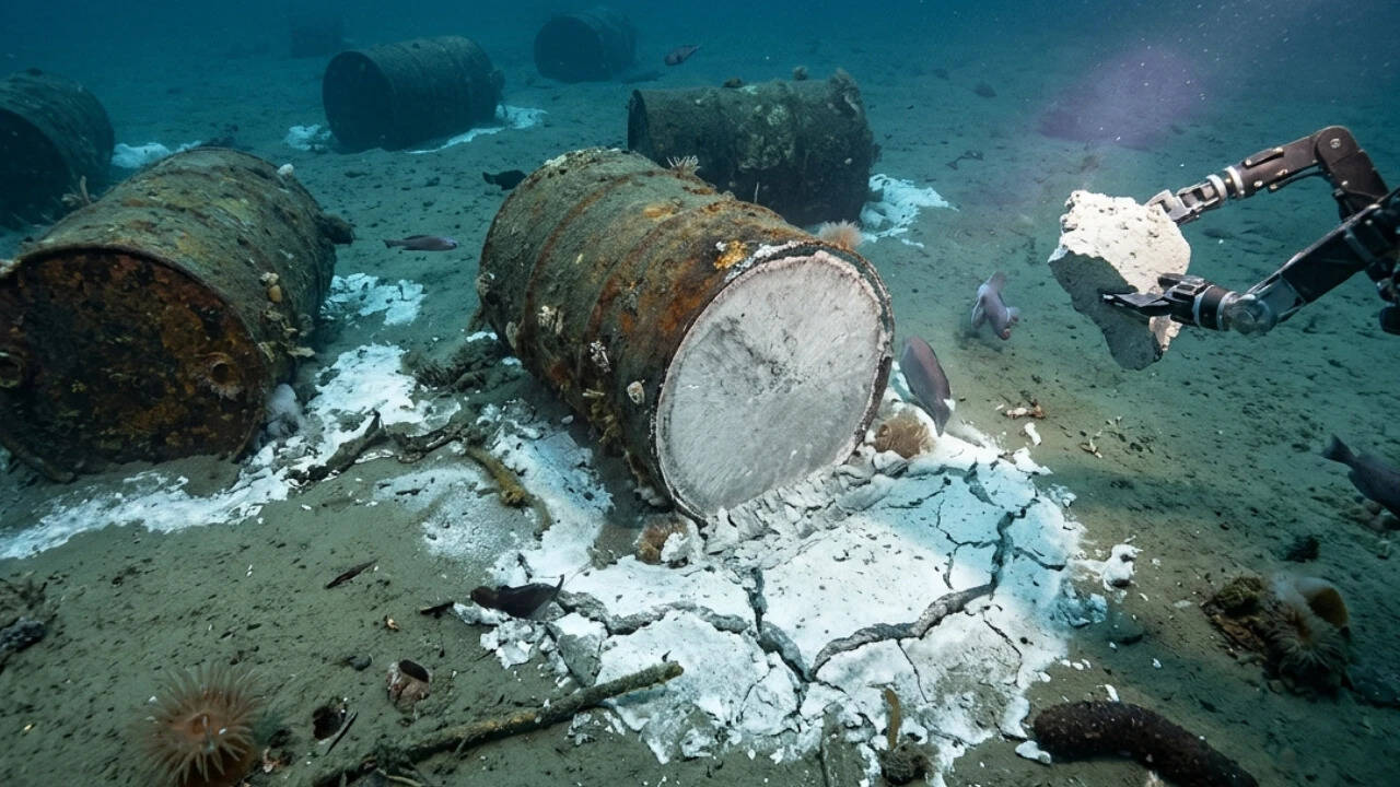 Extremophile hotspots study: Deep-sea waste creates alkaline mineral ...