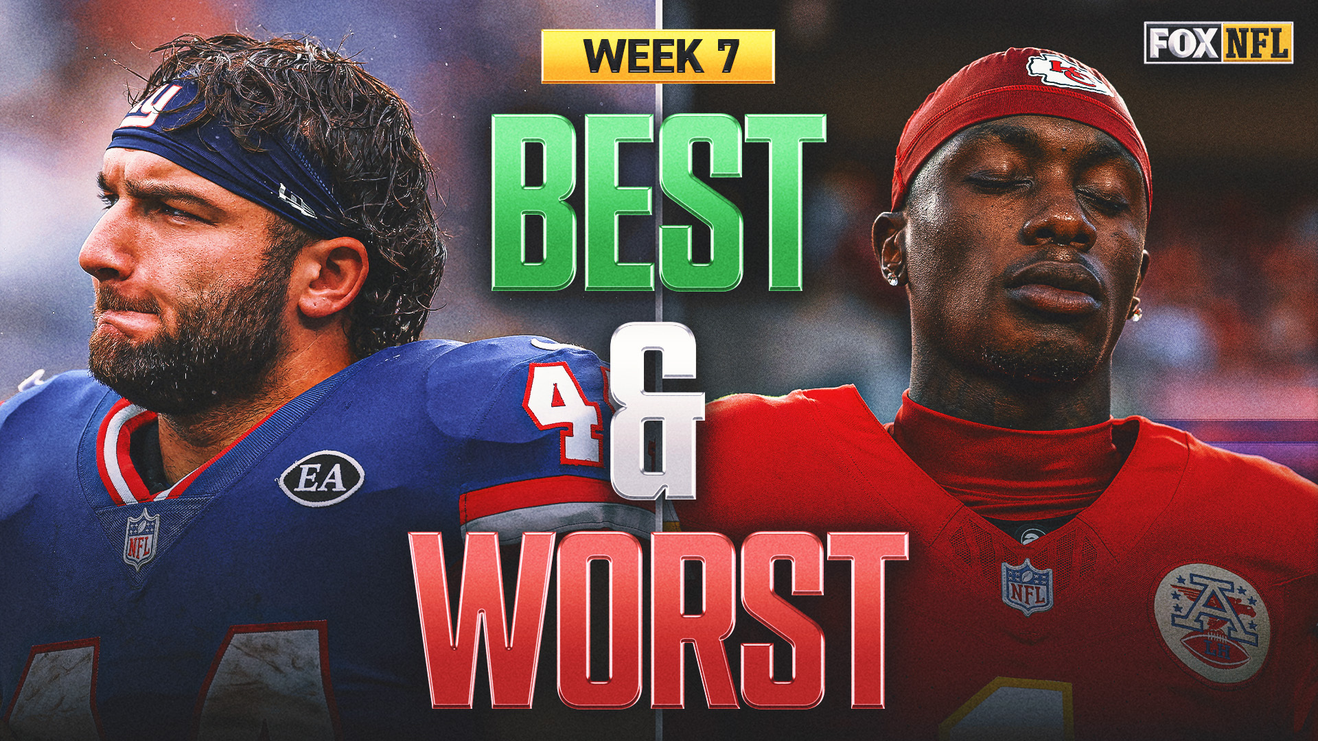 NFL best & worst: From Cam Skattebo’s giant spark to the Chiefs ...