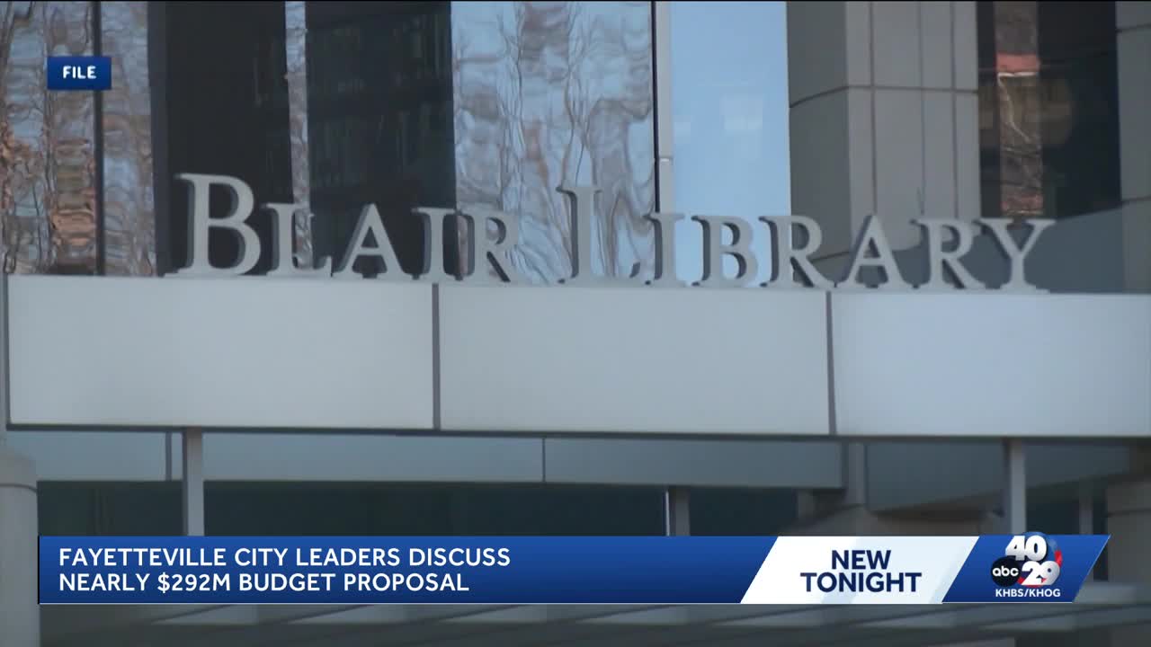 Fayetteville proposes $291.9 million 2027 budget, clarifies library ...