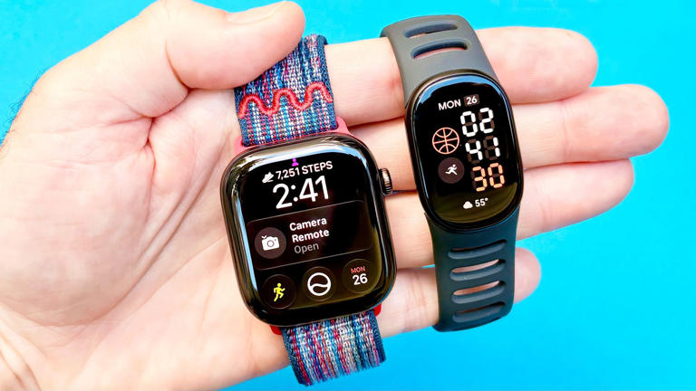 Apple Watch 12 vs Fitbit Edge fitness tracking comparison