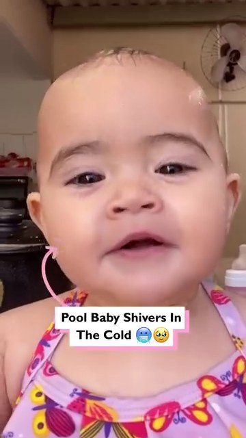 Pool Baby Chitters In The Cold