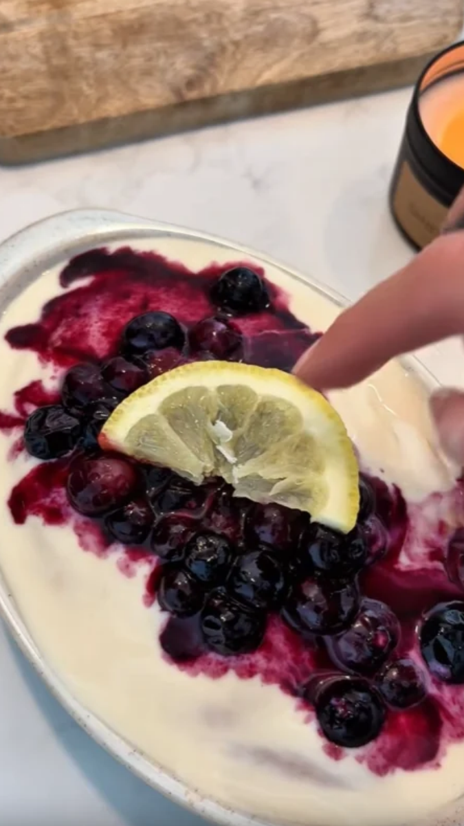 Simple tips for making lighter blueberry lemon cakes