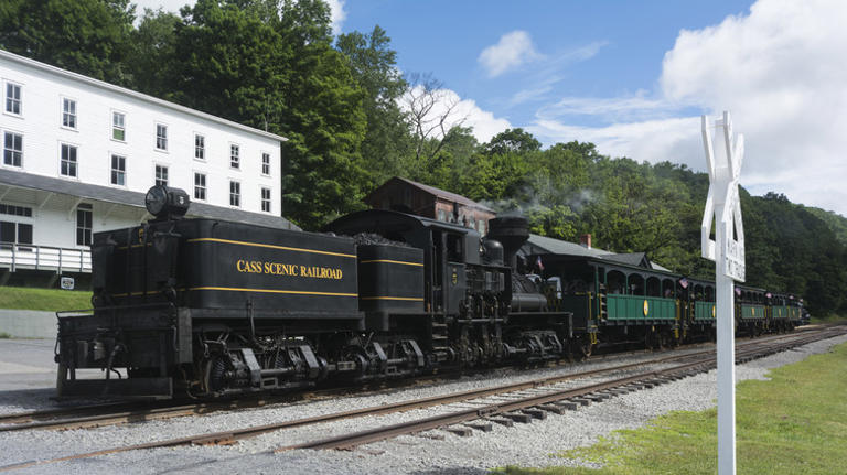 This quiet West Virginia town offers an iconic steam train ride through ...