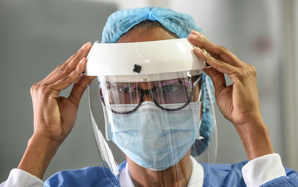 Choosing the right face shield for safety