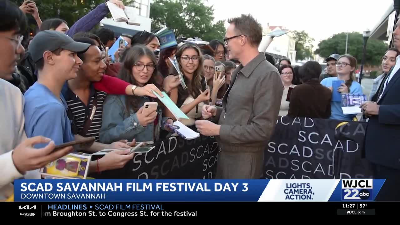 Marvel star, acclaimed filmmakers honored on day 3 of SCAD Film Festival