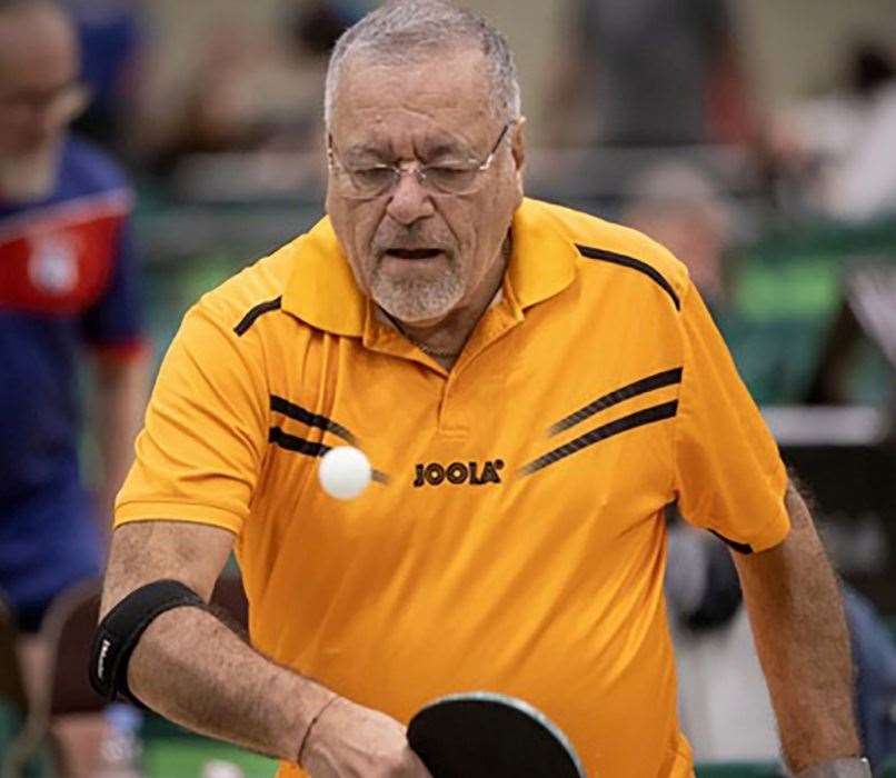 Folkestone & District Table Tennis Association stalwart Steve Bispham ...