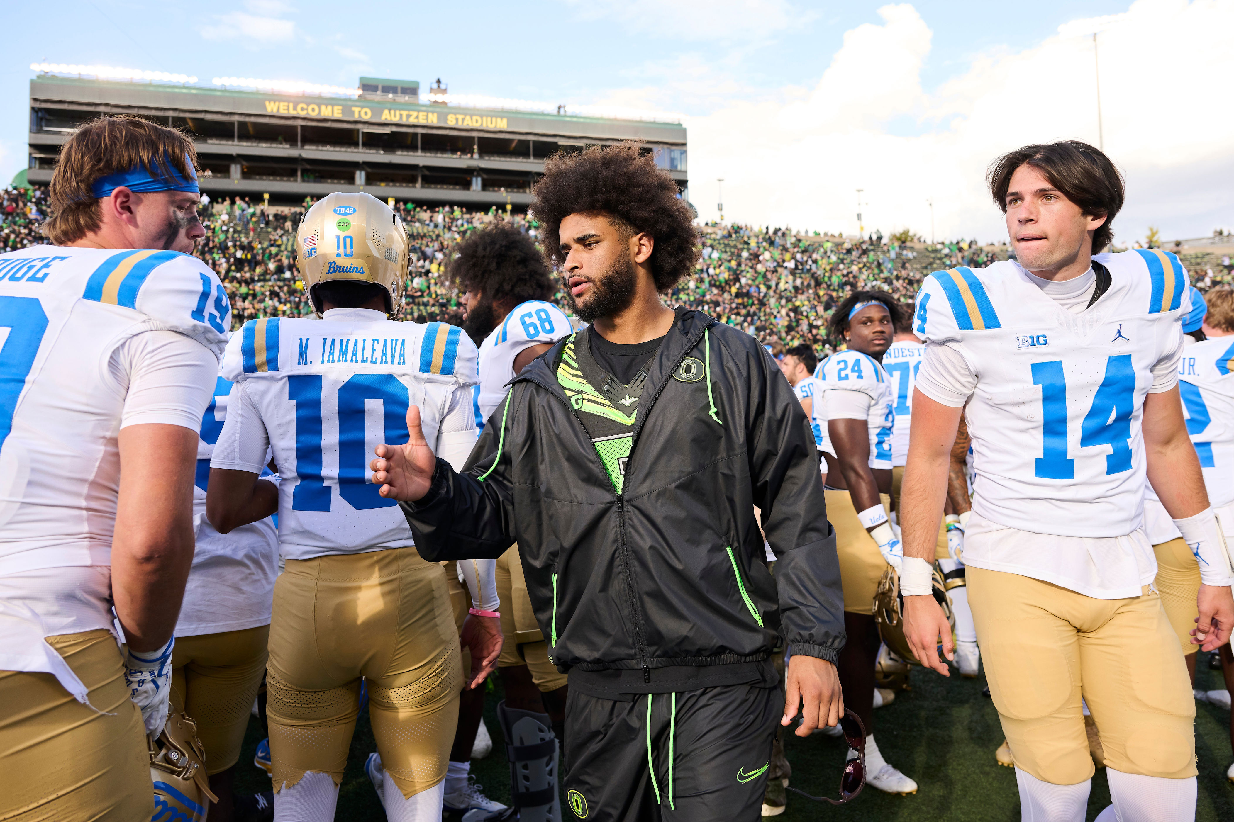 Dante Moore not expected back this season for Oregon — leaving NFL ...